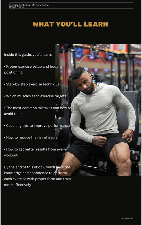 Exercise Technique Mastery Guide