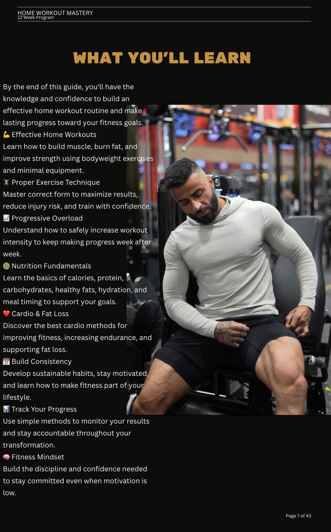 8-Week Home Workout Program